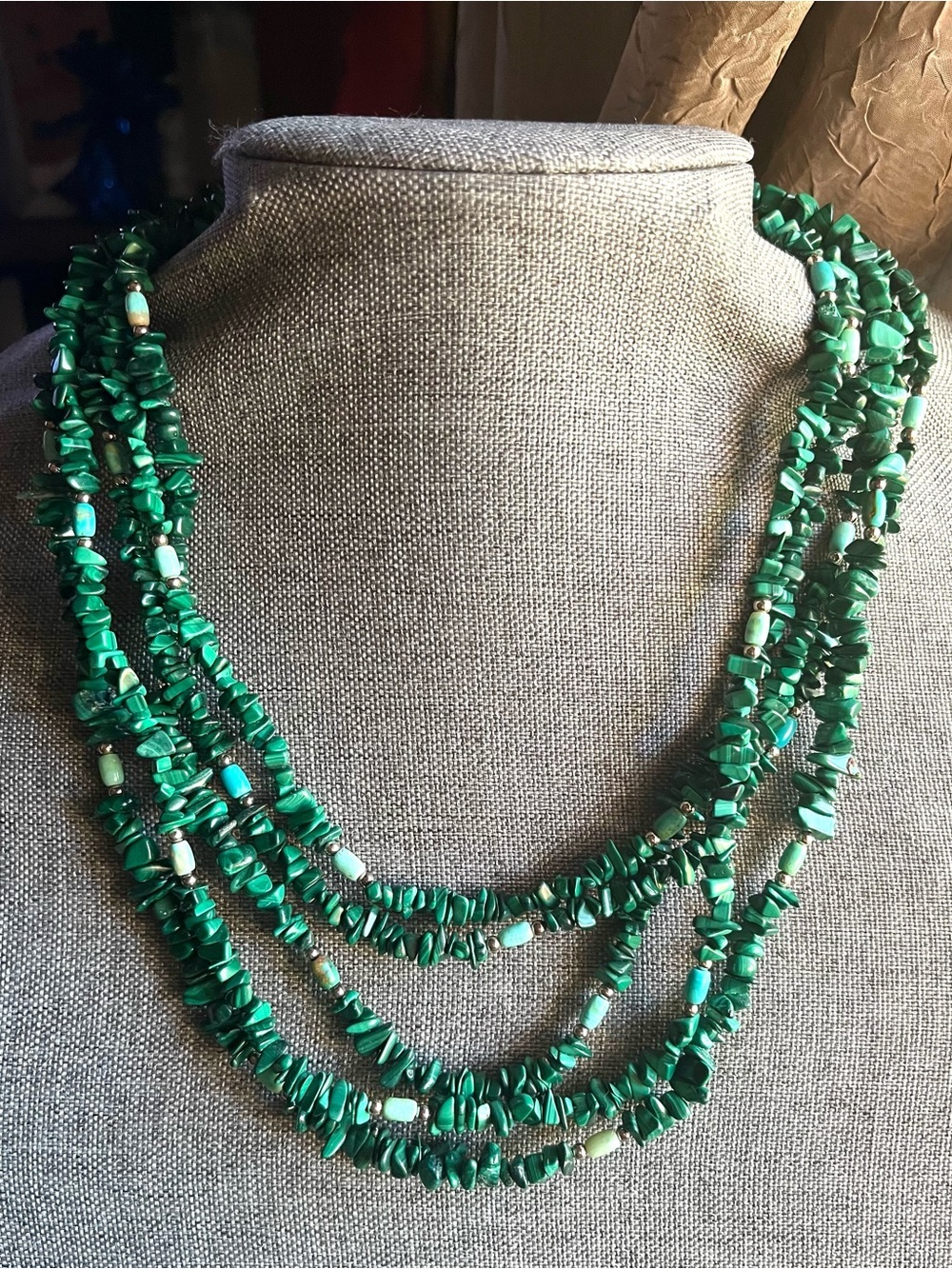 Jay King DTR 925 Malachite & Turquoise Necklace